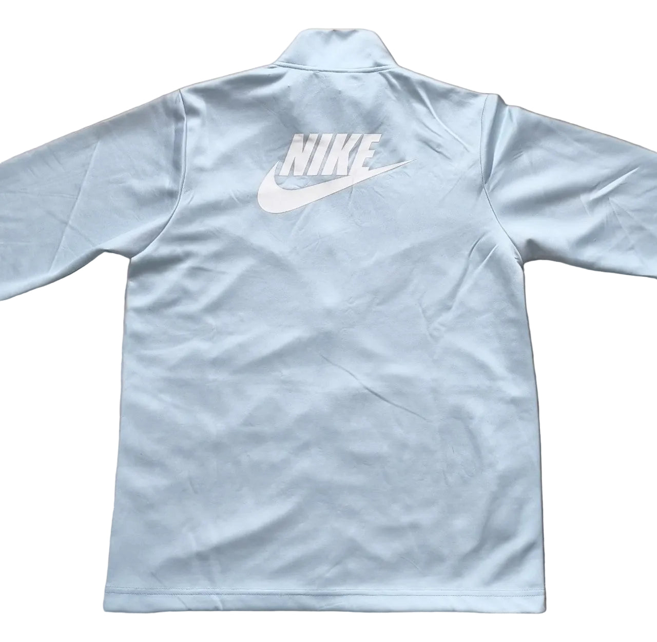 Nike Dri-FIT Trainingsanzug Set – Hellblau/Blau – Gr. M – Jacke & Hose – Neu 