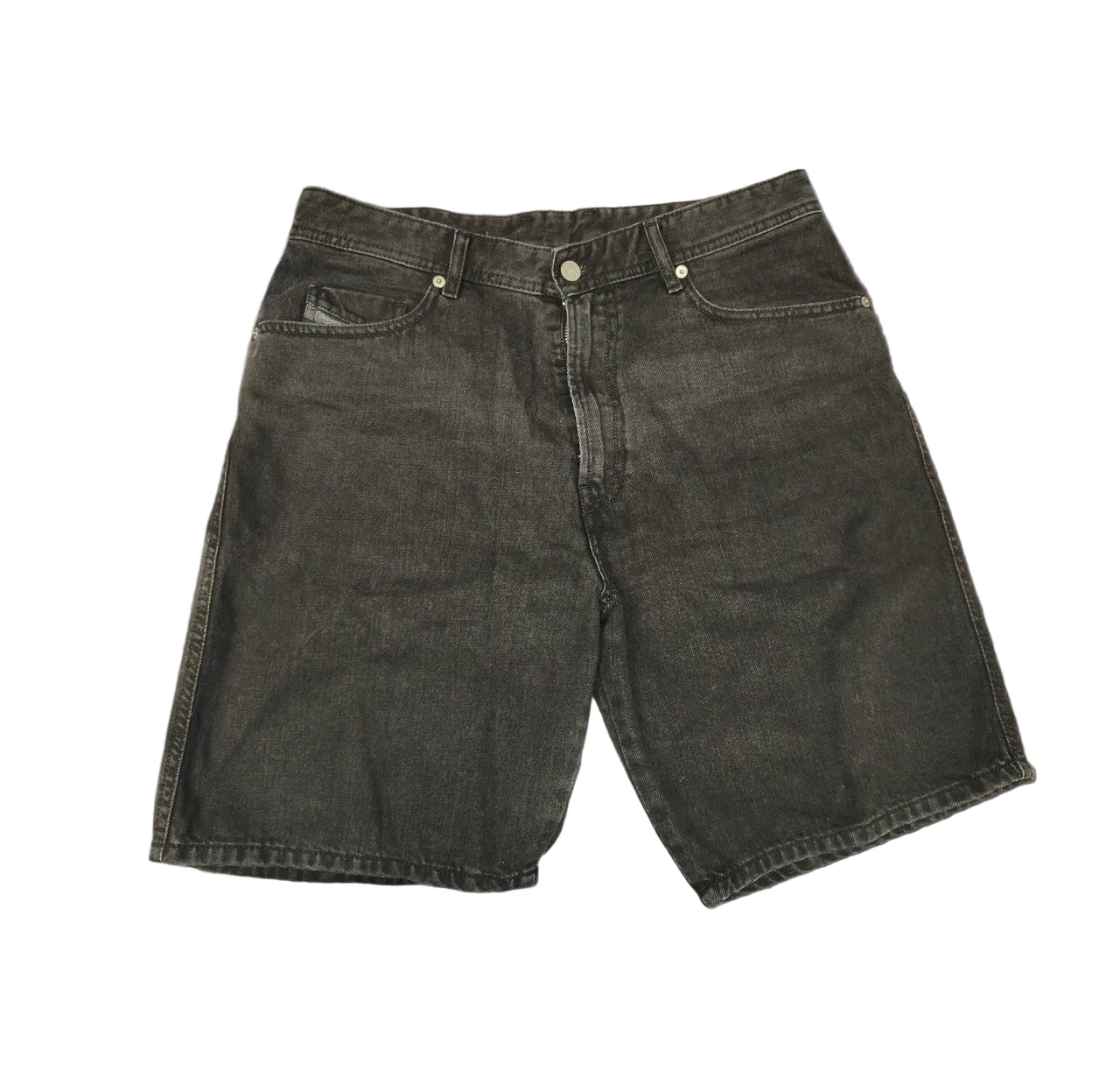 Diesel Jeans - Herren Bermuda Shorts Dunkel Jeansstoff 100% Baumwolle, Gr. 30