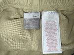 Vintage Nike Track Pants / Trainingshose – Beige/Khaki ¾ Hose, mit Zugbund unten