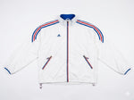 Adidas Frankreich Trainingsanzug Weiss Gr. L / 8 Vintage Tracksuit France, Rare