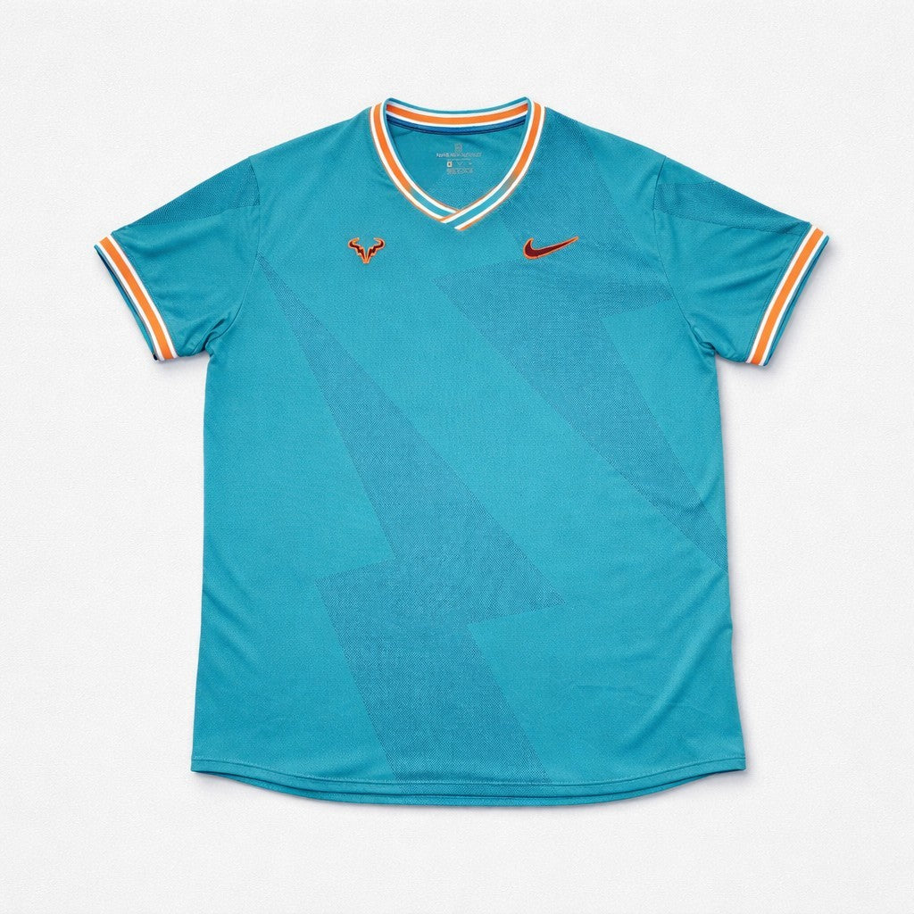 Nike Rafael Nadal 2020 Roland Garros French Open Tennis Shirt Aeroreact Rafa, XL