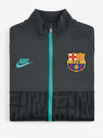 Nike FC Barcelona Trainingsjacke Herren Gr. S Schwarz Türkis Barca Jacke TOP