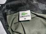 Lacoste Trainingsanzug Herren Gr. M – Windbreaker & Hose – Schwarz/Khaki/Weiß 