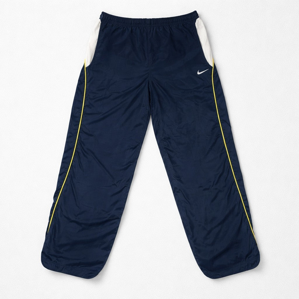 Nike Sportanzug Herren XL Weiß Dunkelblau Jogginganzug Vintage Style
