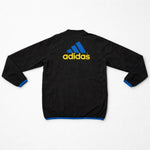 Manchester United x Adidas Track Jacket Vintage 90s Training Jacke Schwarz, Neu 