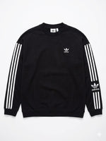 adidas Originals Adicolor Oversize-Sweatshirt Herren Gr. L - Schwarz - Gebraucht