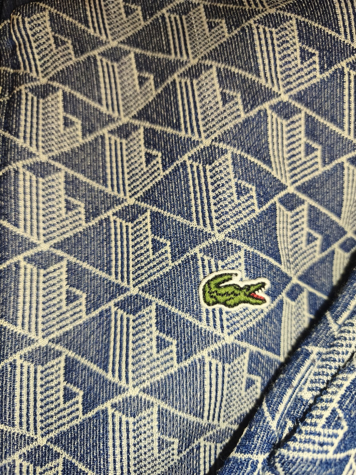 Lacoste Monogramm Tracksuit, Monogramm, Jacquard Paris Col Trainingsanzug, Gr. S