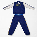 Adidas Juventus Turin Trainingsanzug Herren S/M Blau Weiß Tracksuit Jogginganzug