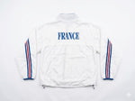 Adidas Frankreich Trainingsanzug Weiss Gr. L / 8 Vintage Tracksuit France, Rare