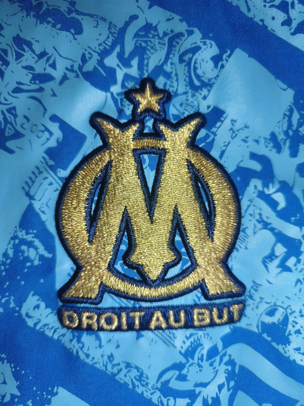 Adidas x Olympique Marseille Trainingsjacke, Trackjacket – Vintage Style