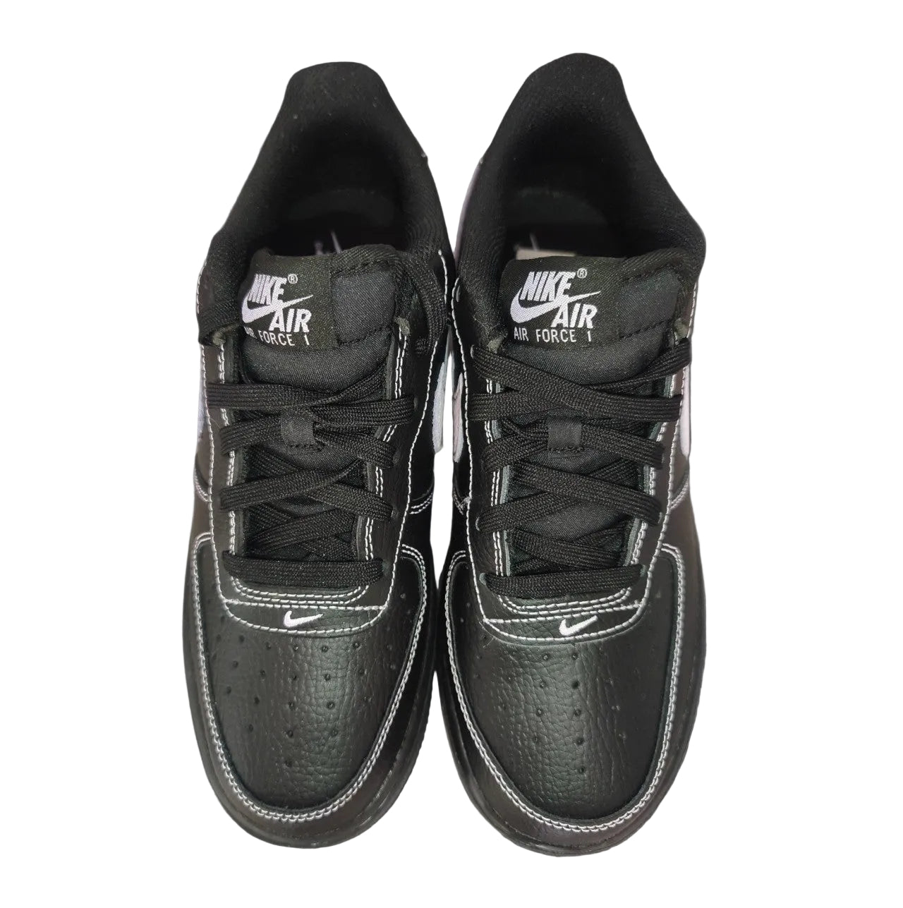 Nike Air Force 1 LV8 4 (GS) "Black/Hortensias" Damenschuhe, Sneaker, Gr. 38,5 