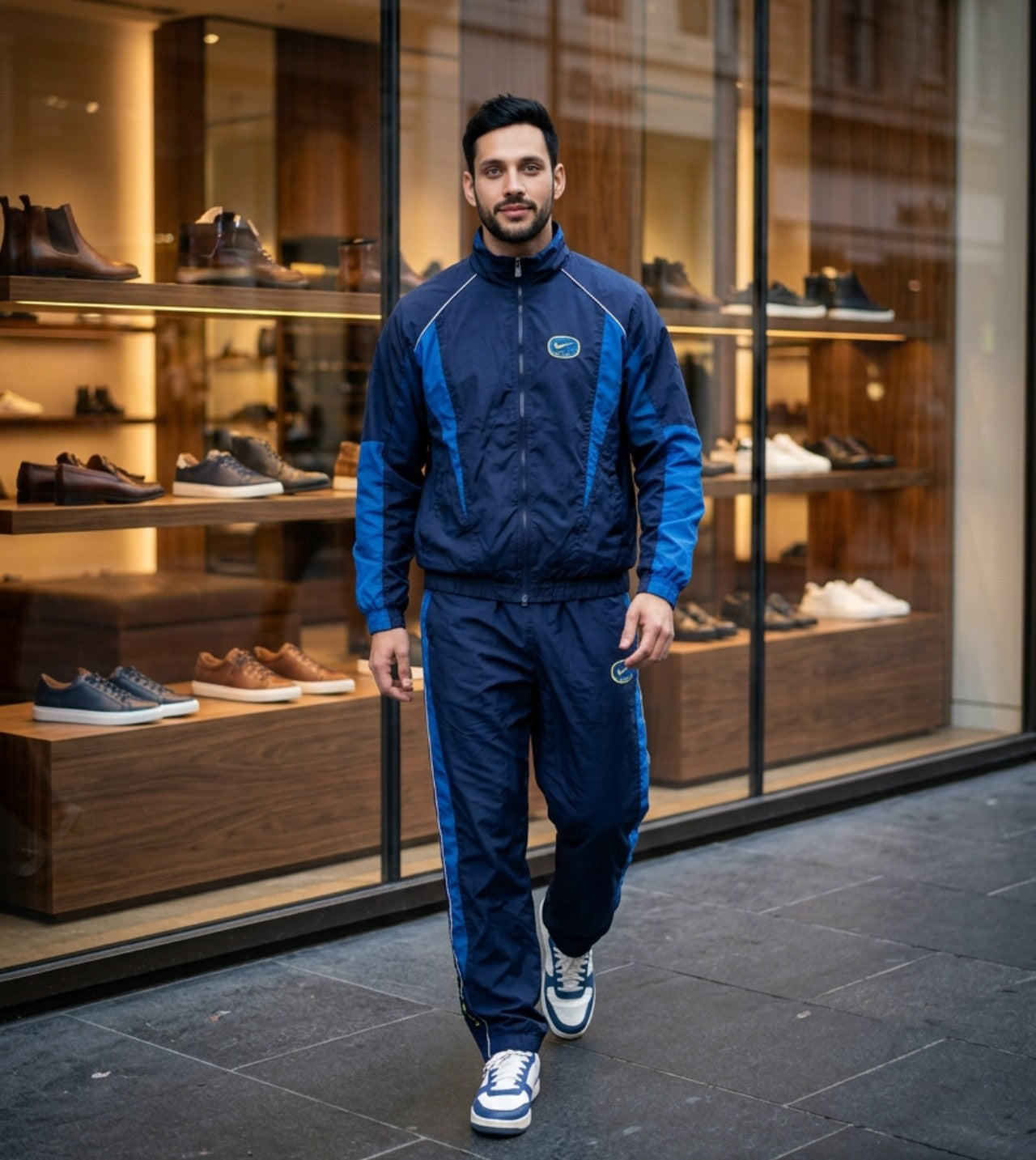 Nike Swoosh Air - Men's Tracksuit, Woven Trousers Gr. S - M, Trainingsanzug