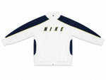 Nike Sportanzug Herren XL Weiß Dunkelblau Jogginganzug Vintage Style