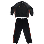Nike Tn Air Max Anzug Herren Jacke & Hose Schwarz Orange Gr. L Guter Zustand