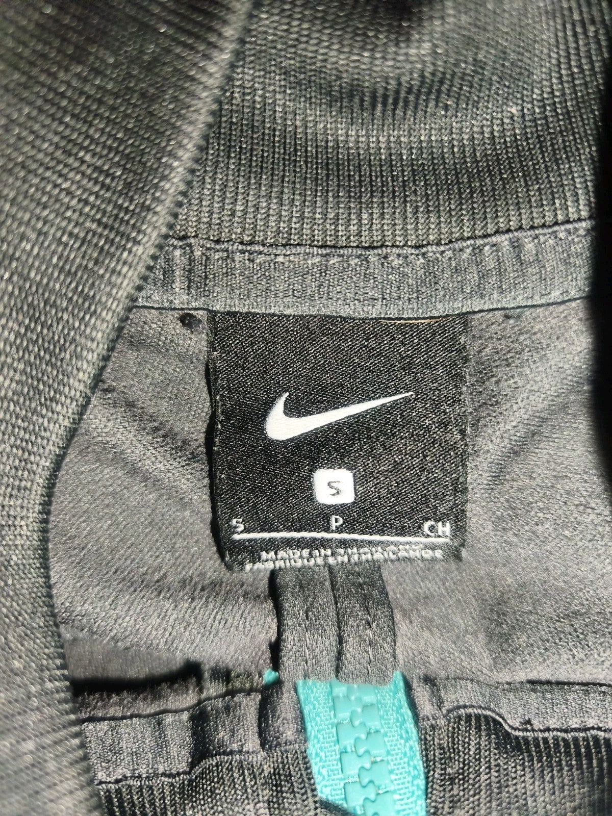 Nike FC Barcelona Trainingsjacke Herren Gr. S Schwarz Türkis Barca Jacke TOP