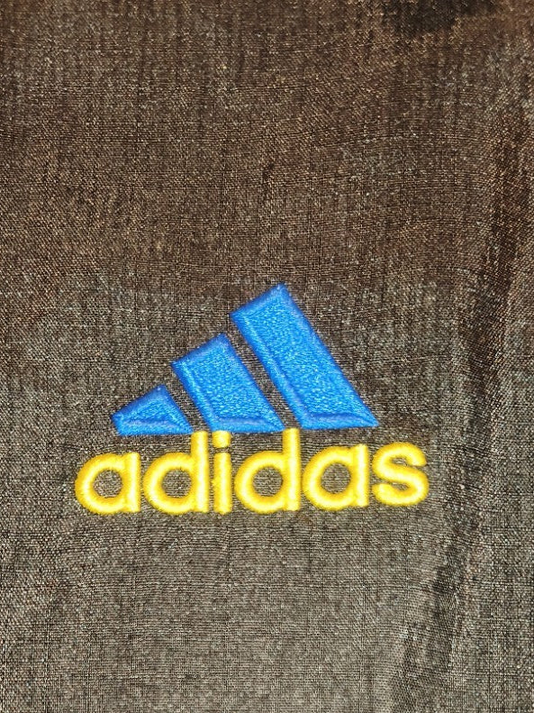 Manchester United x Adidas Track Jacket Vintage 90s Training Jacke Schwarz, Neu 