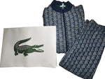 Lacoste Monogramm Tracksuit, Monogramm, Jacquard Paris Col Trainingsanzug, Gr. S