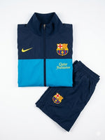 Nike FC Barcelona Trainingsanzug - Herren Gr. S - Blau Schwarz Qatar Foundation