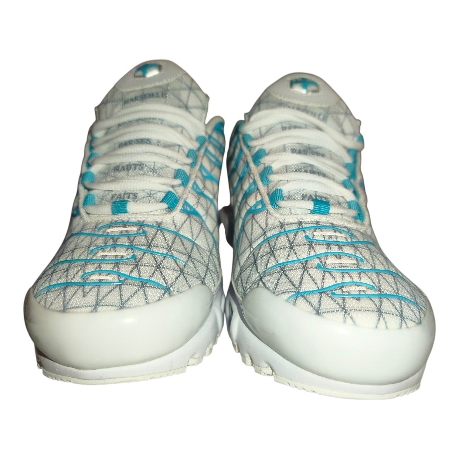 Nike Air Max Plus TN Marseille White Blue FQ2397-100 Gr. 42 / US 8.5 Neu & OVP