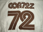 Nike "COR72Z" Cortez - Vintage-Style Hoodie – Creme/Braun – Gr. L