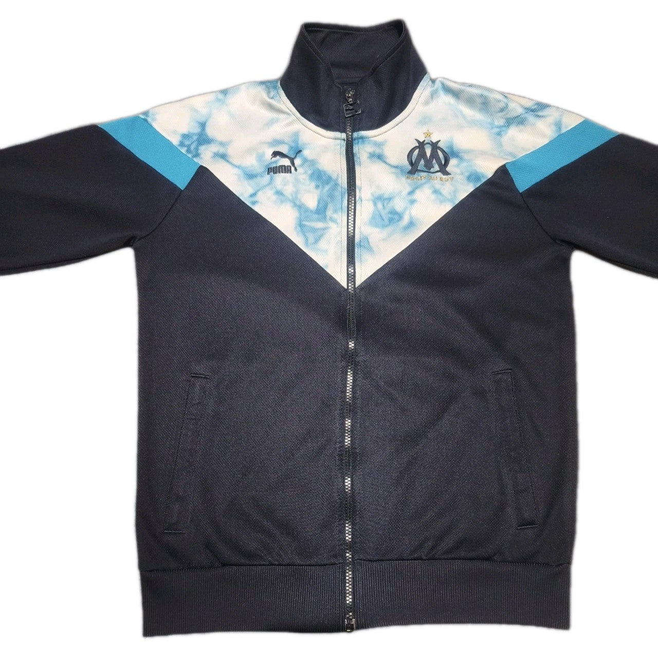 Olympique Marseille x PUMA Trainingsanzug, Tracksuit Zweiteiler– Gr. S