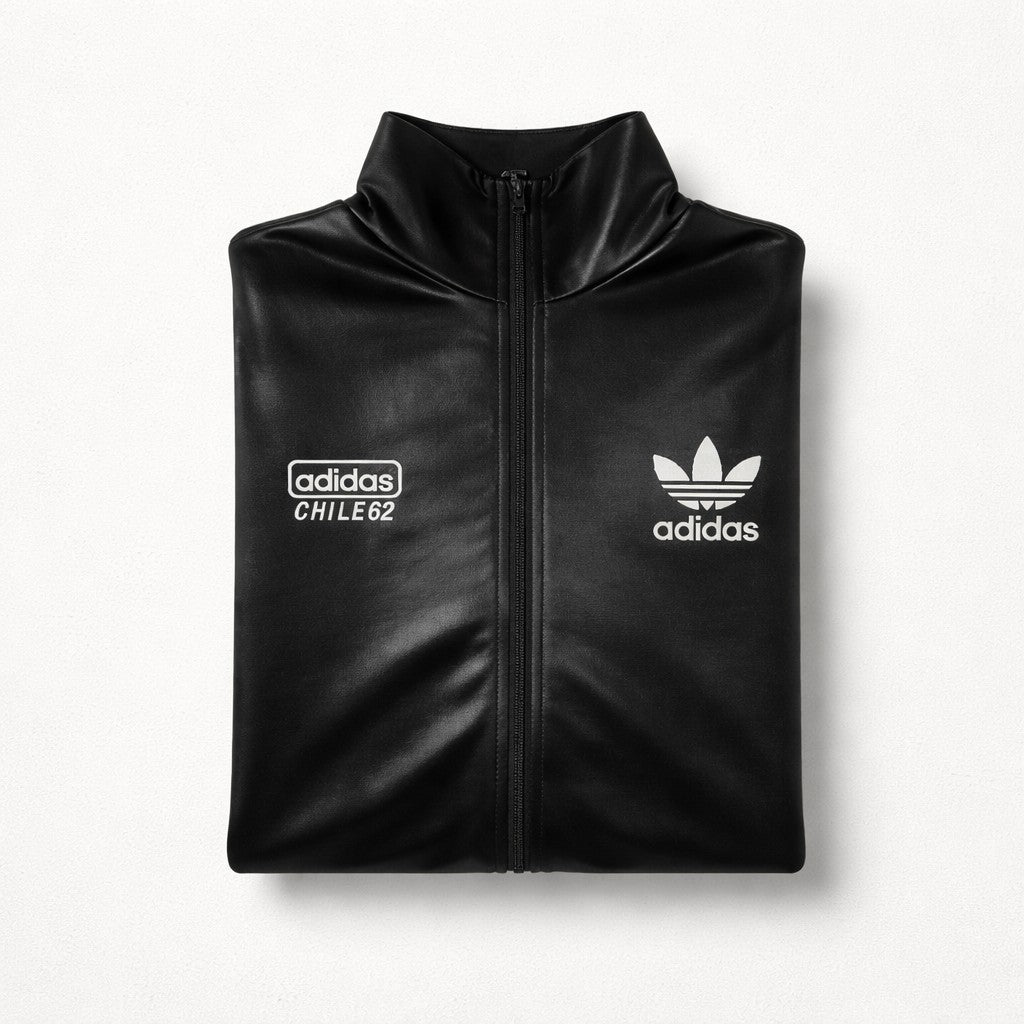 Adidas Originals Chile 62 Herren Trainingsjacke Schwarz Blau Gr. S Track Jacket
