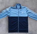 Adidas Trainingsanzug - Tracksuit, Sportanzug, Babyblau/ Dunkelblau Gr. M