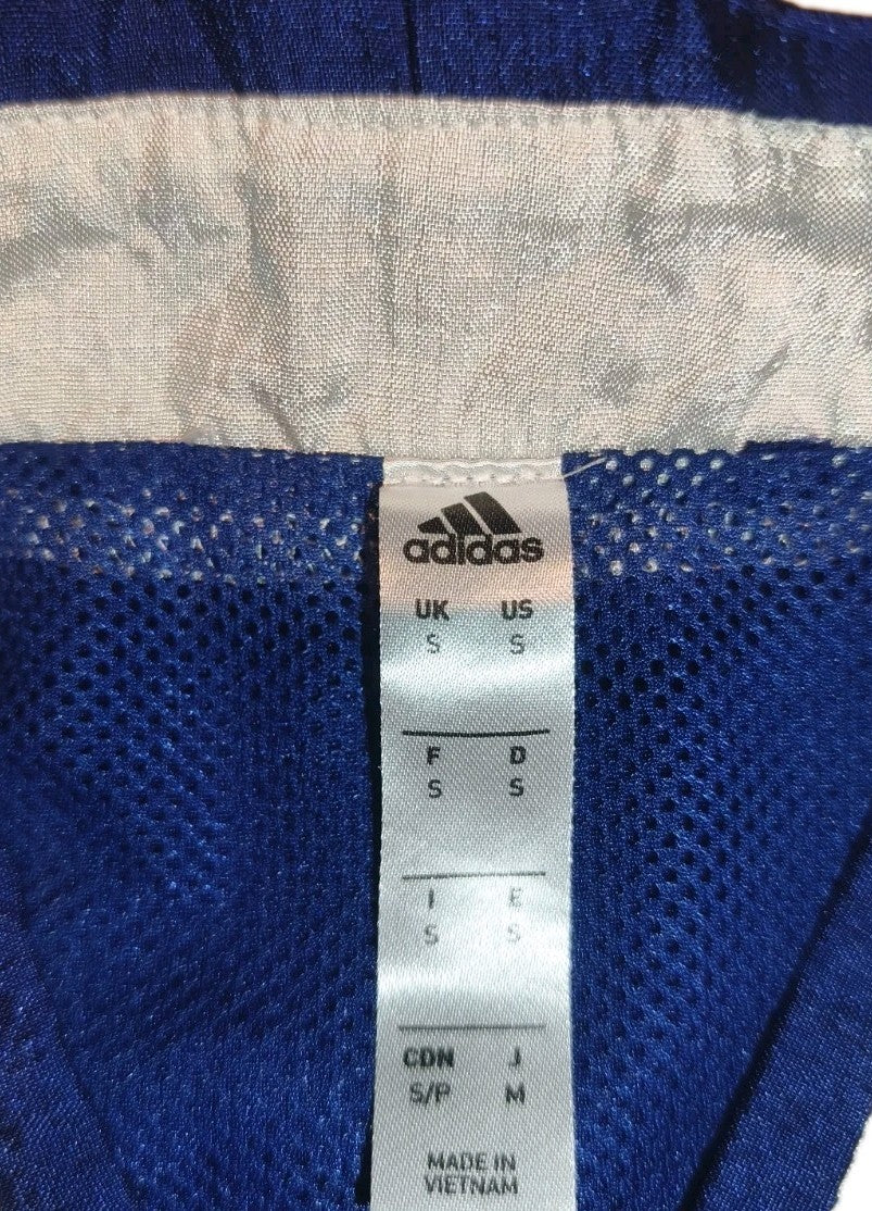 Adidas Juventus Turin Trainingsanzug Herren S/M Blau Weiß Tracksuit Jogginganzug