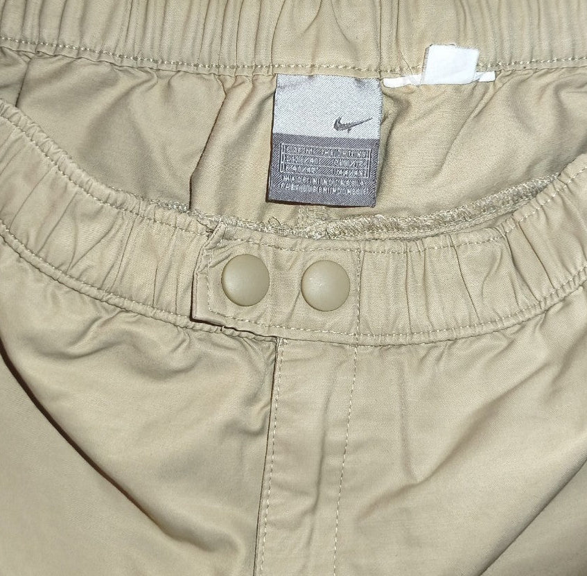 Nike Vintage Open Leg Trackpants Gr. M– Lange Hose Y2K / Pasha Style, 2000er, 