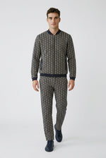 Lacoste Monogramm Tracksuit, Monogramm, Jacquard Paris Col Trainingsanzug, Gr. S