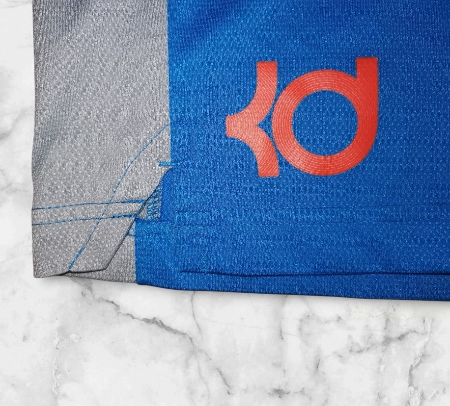 Nike - Dry Fit, Outdoor Tech, Sportoutfit, Blau/ Grau, Gr. M 