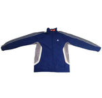 Adidas Traininganzug - Tracksuit, Zweiteiler, Herren, Sport, Blau/ Orange, Gr. M