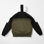 Lacoste Trainingsanzug Herren Gr. M – Windbreaker & Hose – Schwarz/Khaki/Weiß 