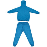 Nike Sportswear Herren Trainingsanzug – Blau/Weiß – Windbreaker-Set mit Kapuze