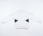 Adidas Real Madrid Track Jacket – Vintage Style Trainingsjacke Weiß/Lila –Gr. XS