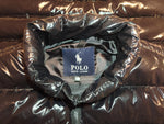 Polo Ralph Lauren Daunenweste Schwarz Glänzend, Glossy Style – Gr. M – Neuwertig