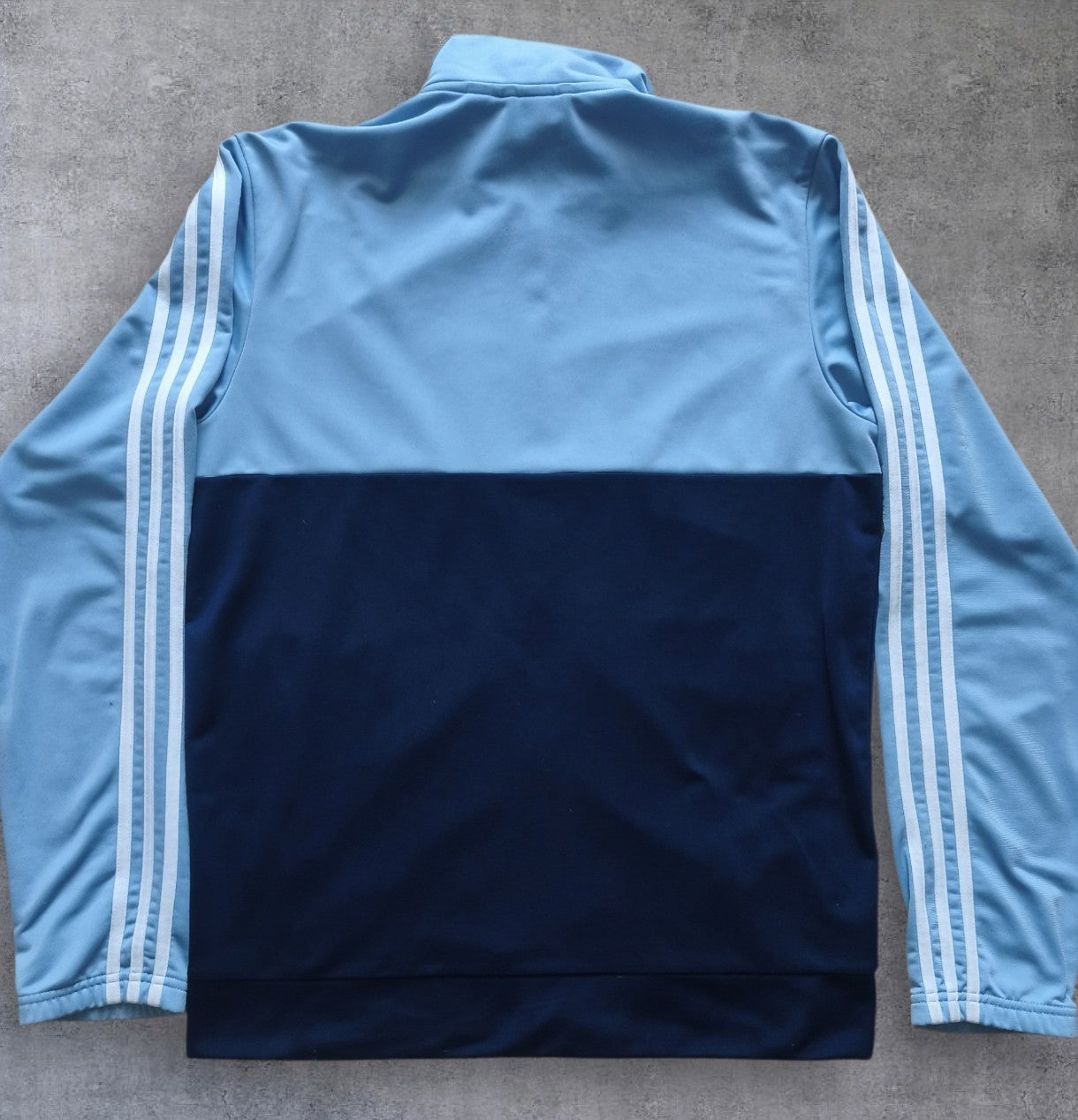 Adidas Trainingsanzug - Tracksuit, Sportanzug, Babyblau/ Dunkelblau Gr. M