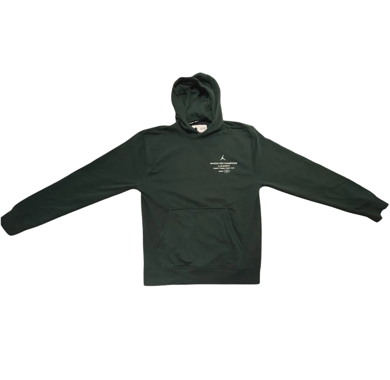 Jordan Sport „Maison Des Champions“ Hoodie - Olive/Dunkelgrün Gr. XS, (Wie S)