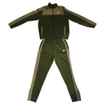 Nike Sportswear Tracksuit / Trainingsanzug – Olivgrün/Beige – Gr. M, Sportanzug