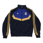 Adidas Real Madrid Trainingsanzug Set Jacke + Hose Navy/Gold Gr. S, Vintage