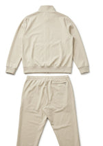 Nike - Court, Beige/Creme Tracksuits, Trainingsanzug Gr. L, Zweiteiler, Sehr Gut