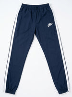 Nike Trainingsanzug Herren Gr. S Dunkelblau Weiß Tracksuit Sportanzug, Sehr Gut 