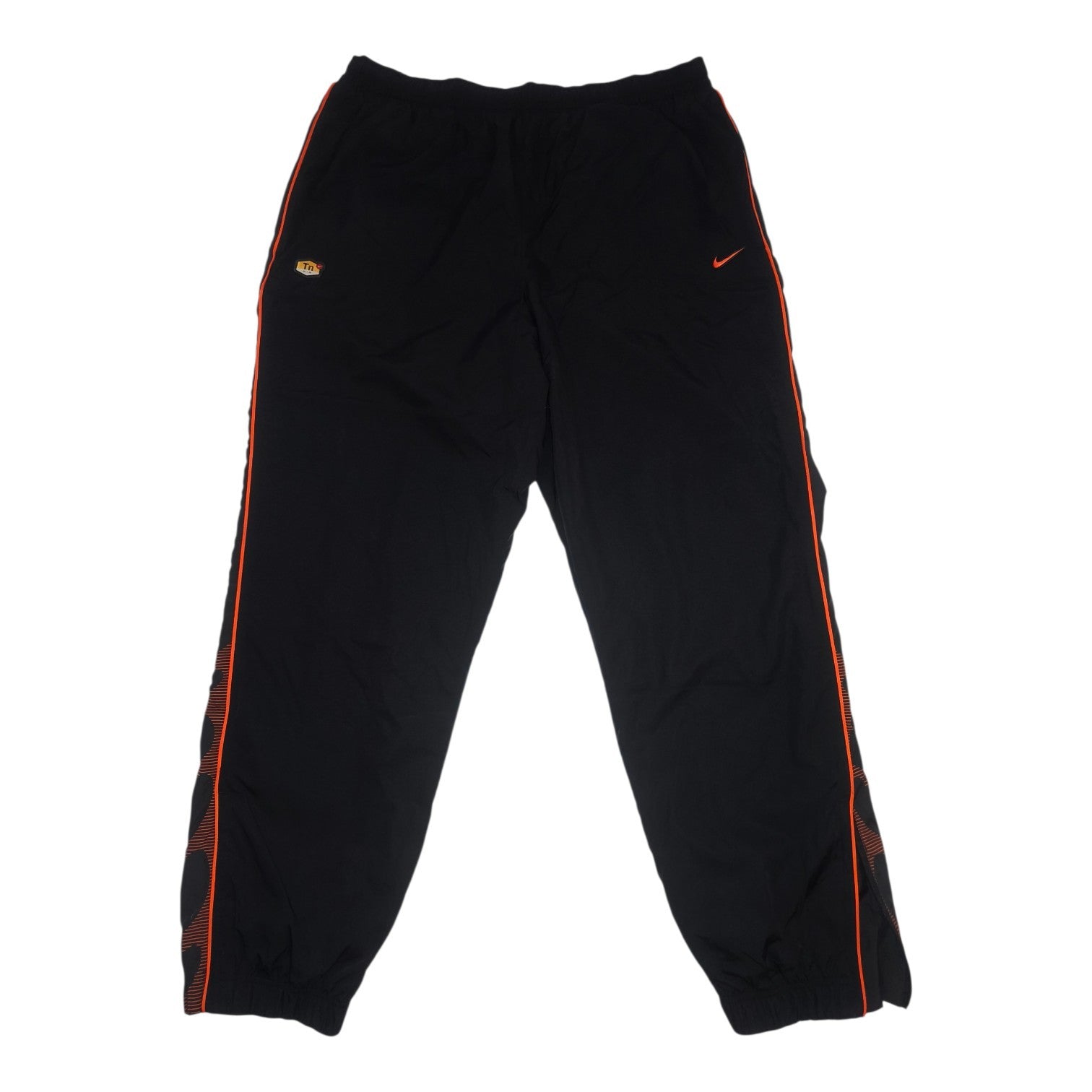 Nike Tn Air Max Anzug Herren Jacke & Hose Schwarz Orange Gr. L Guter Zustand