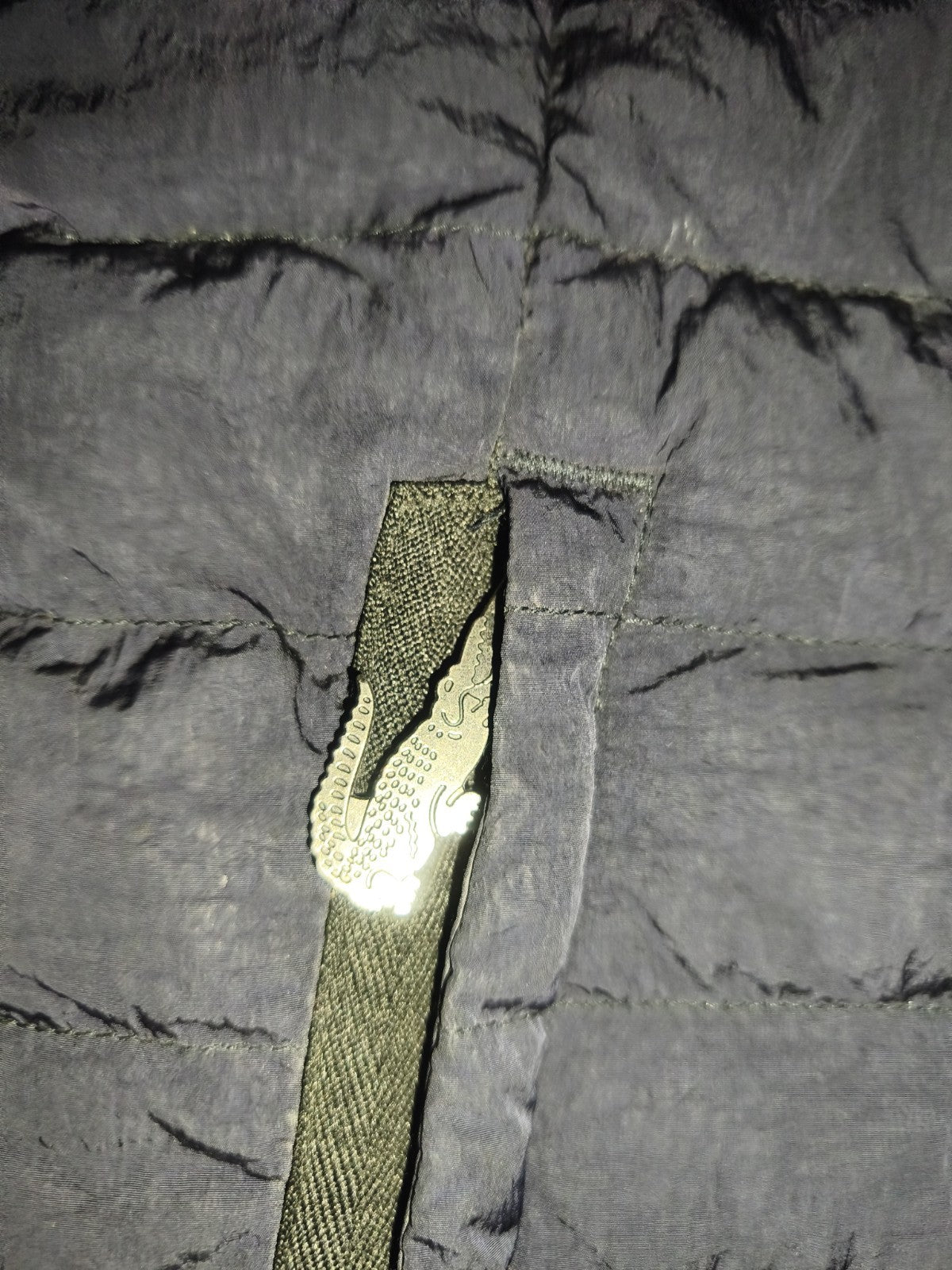 Lacoste Steppweste Herren Gr. S (FR 46) Dunkelblau Marine Weste Übergangsjacke