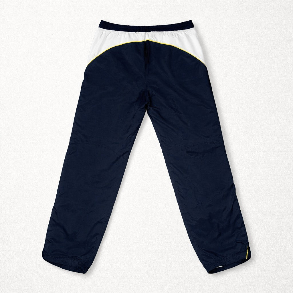 Nike Sportanzug Herren XL Weiß Dunkelblau Jogginganzug Vintage Style