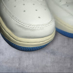Nike Air Force 1 Sneaker- Weiß, Blau, Gr. 40, Damen/ Herren, Gebraucht