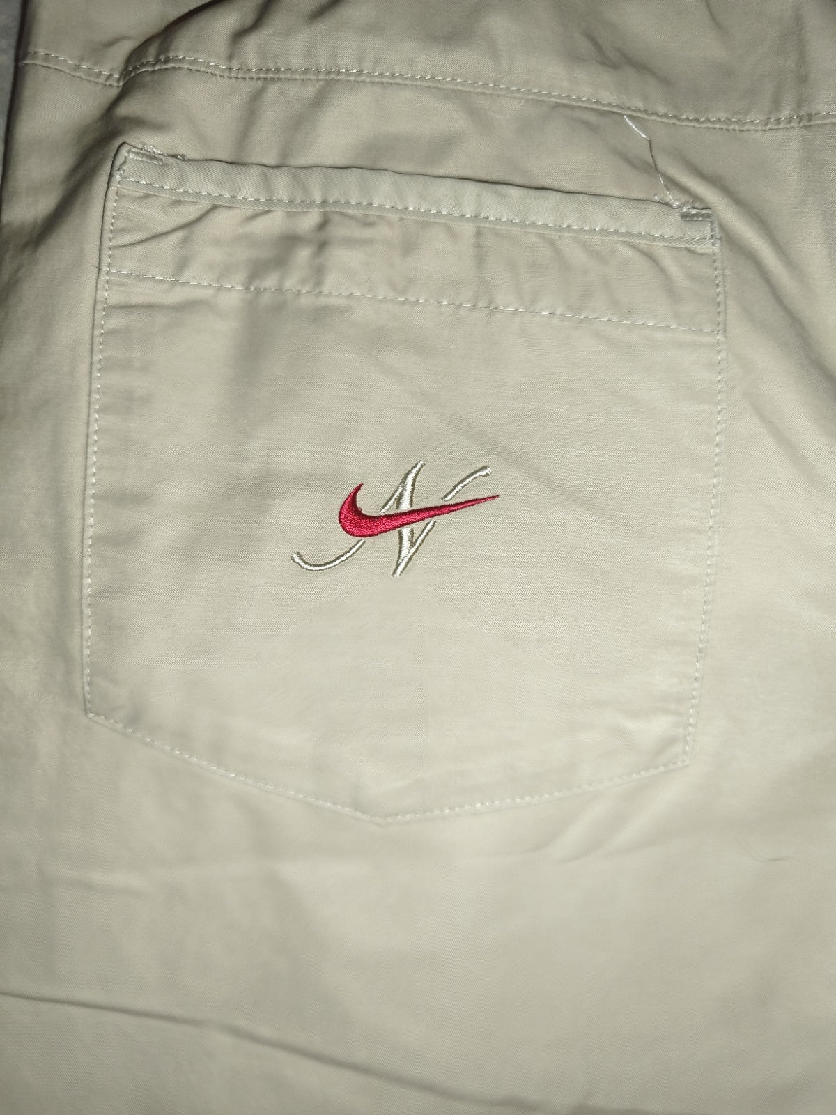 Nike Vintage Open Leg Trackpants Gr. M– Lange Hose Y2K / Pasha Style, 2000er, 