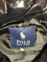 Polo Ralph Lauren Daunenweste Schwarz Glänzend, Glossy Style – Gr. M – Neuwertig