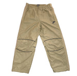 Vintage Nike Track Pants / Trainingshose – Beige/Khaki ¾ Hose, mit Zugbund unten