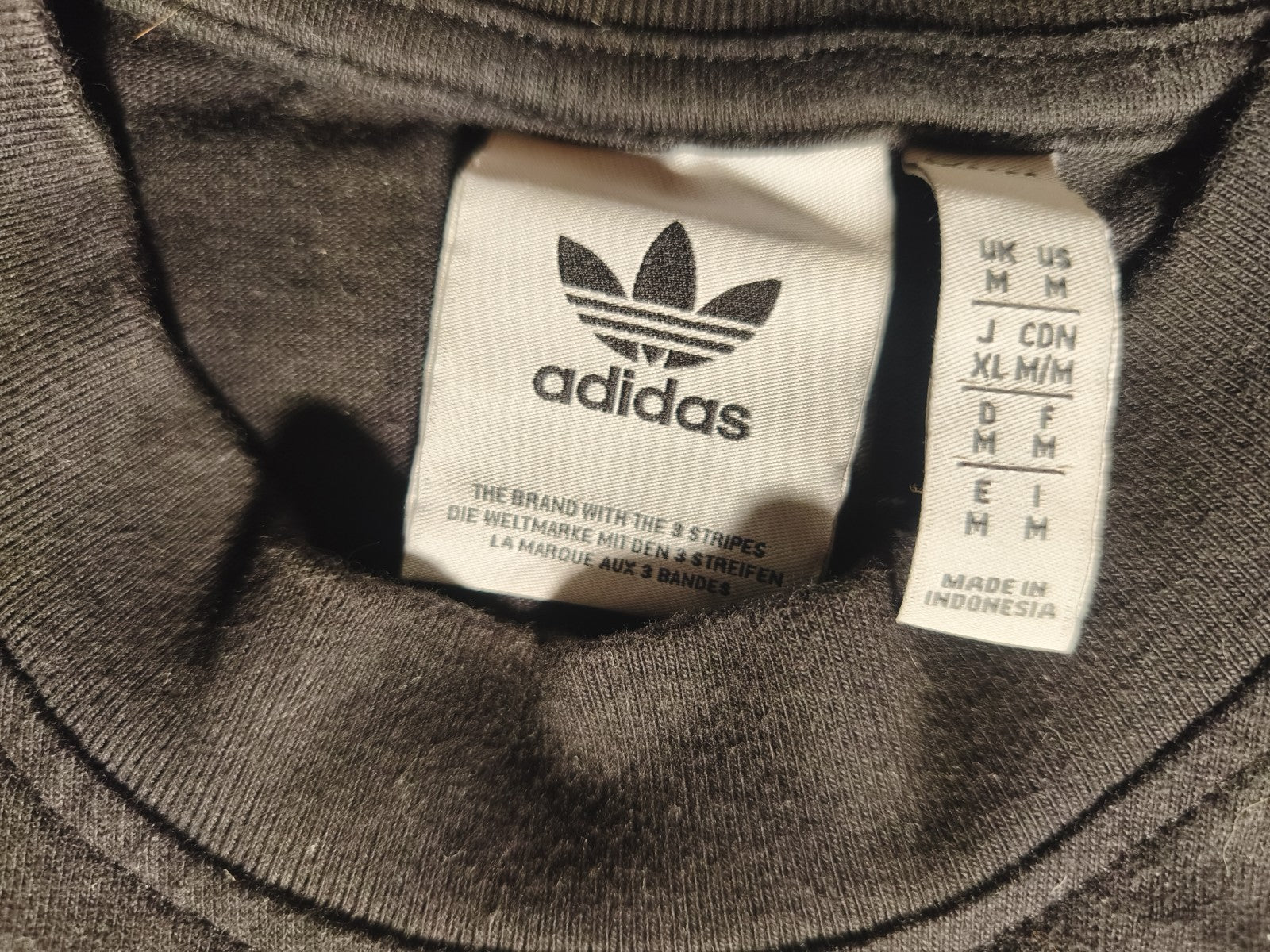 Adidas - T-Shirt, Wiener Hip Hop Ball, Schwarz, Gr. M, Gebraucht